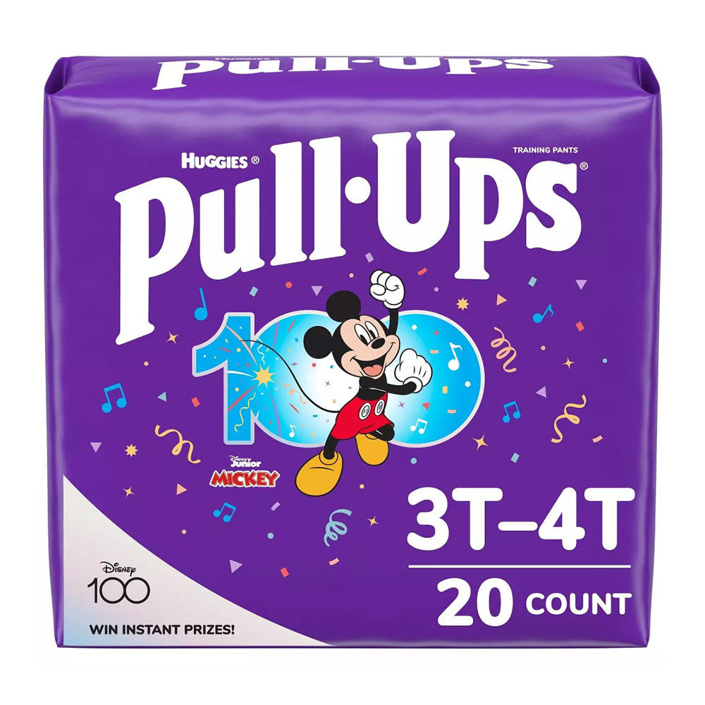 Huggies Pull Ups Boys Learning Designs Training Pants, Size 3t To 4t, 20 Ea